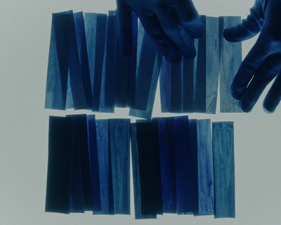 Bleu - Étude de nuances N°1 - © Lambert | Lambert