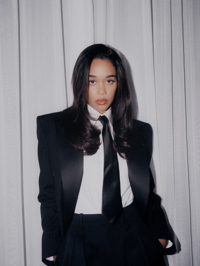 Laura Harrier X Saint Laurent - © Lambert | Lambert