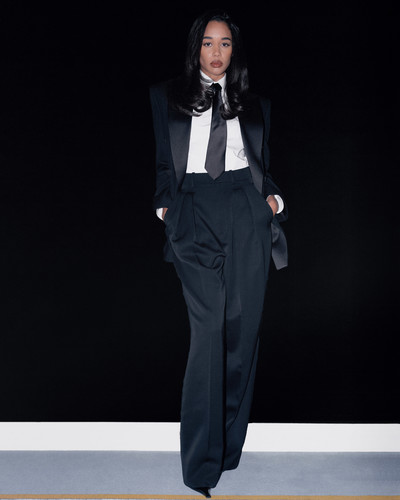 Laura Harrier X Saint Laurent - © Lambert | Lambert